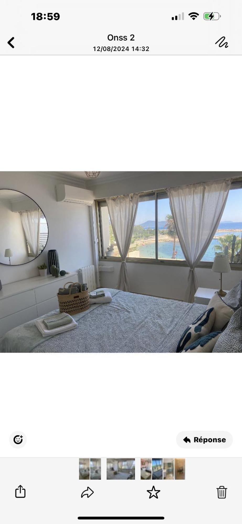 Appartement Panoramique Sur Mer Tulon Zewnętrze zdjęcie